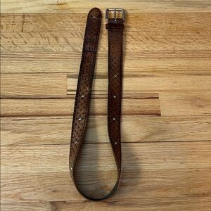 Vintage Y2K era Aeropostale Leather Belt - M?
